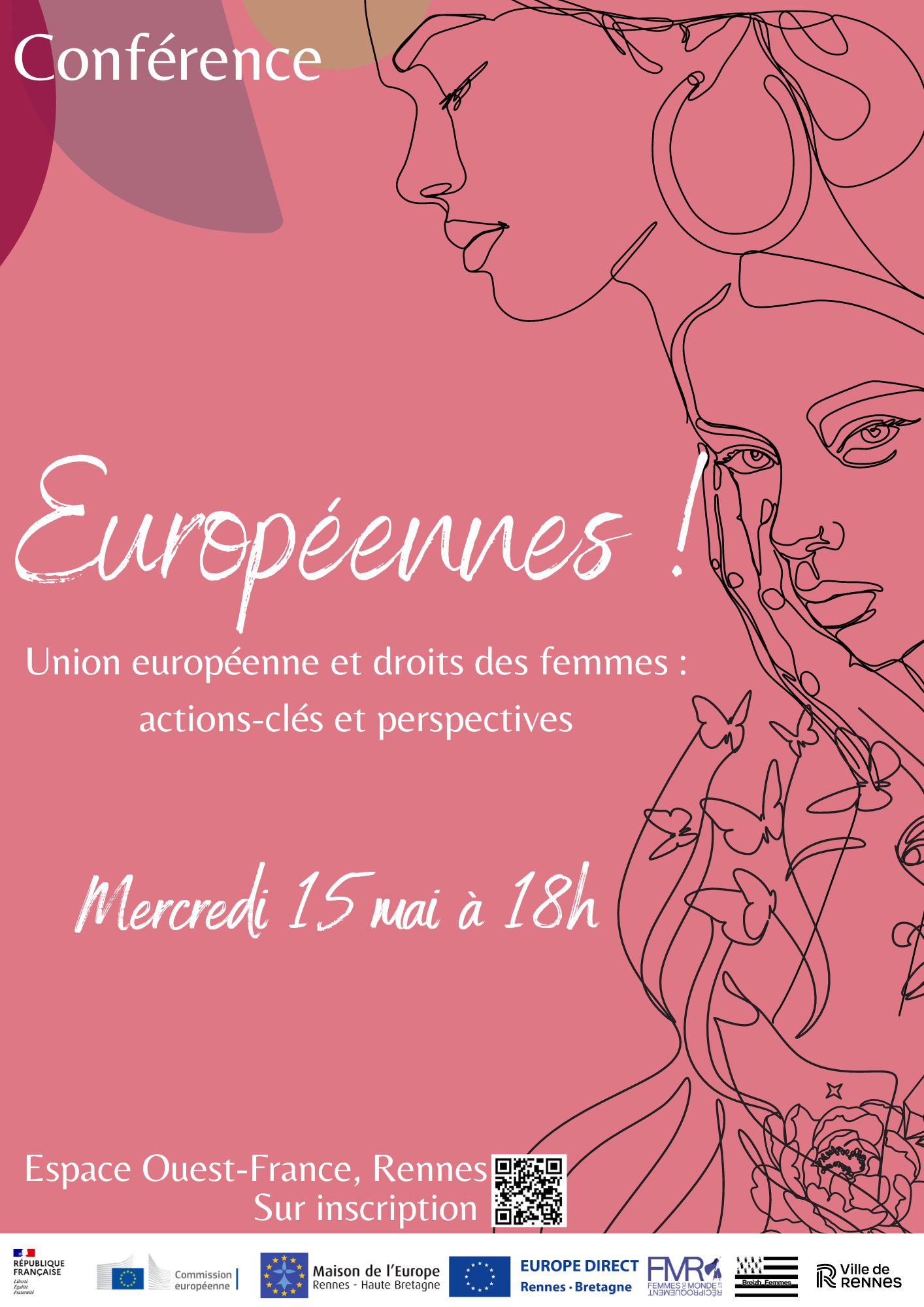 Affiche conference Europeennes
